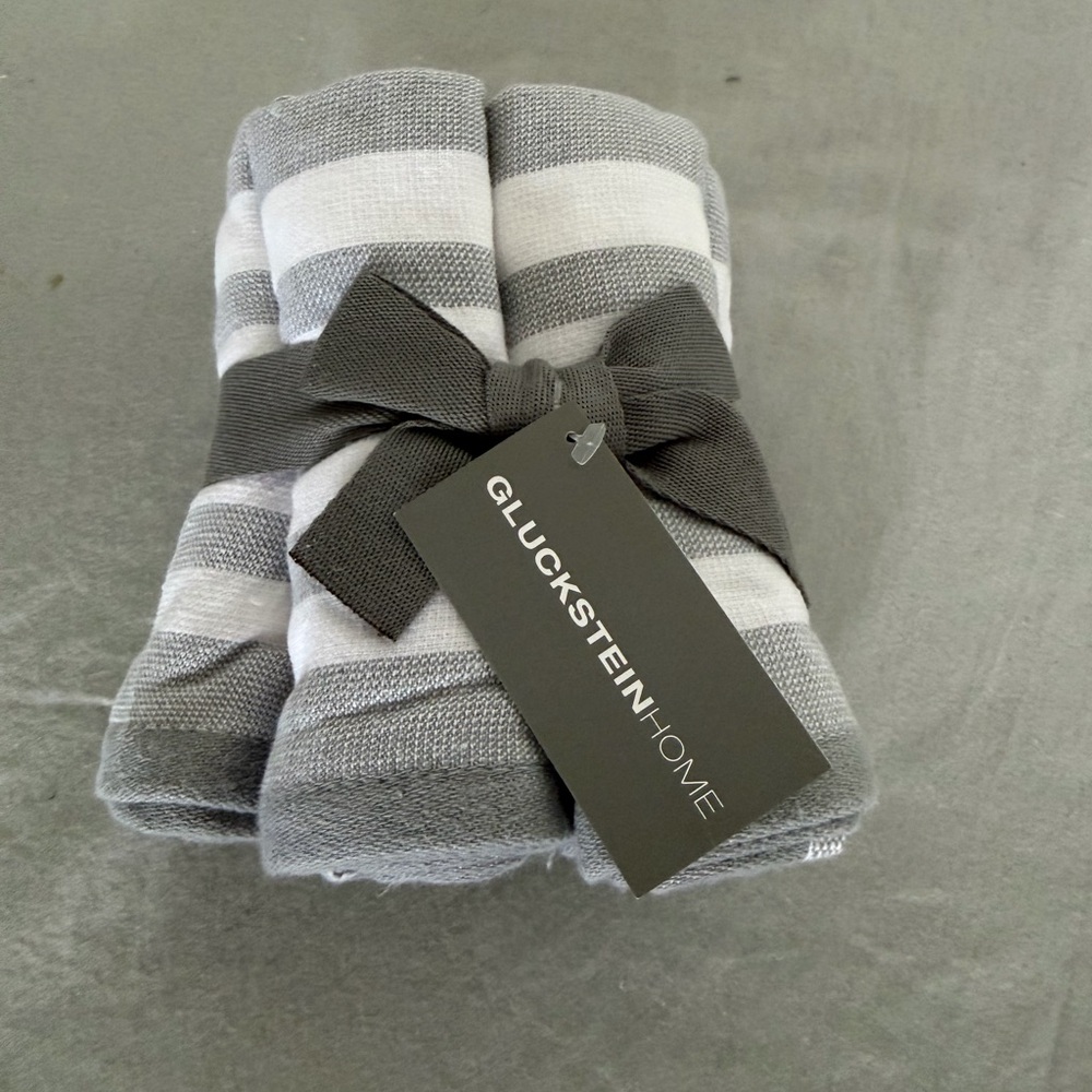 New GlucksteinHome 100% Cotton Washclothes